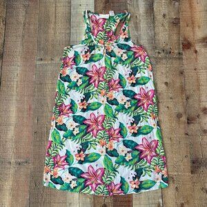 Tommy Bahama Women's Floral Sleeveless Nightgown Medium
